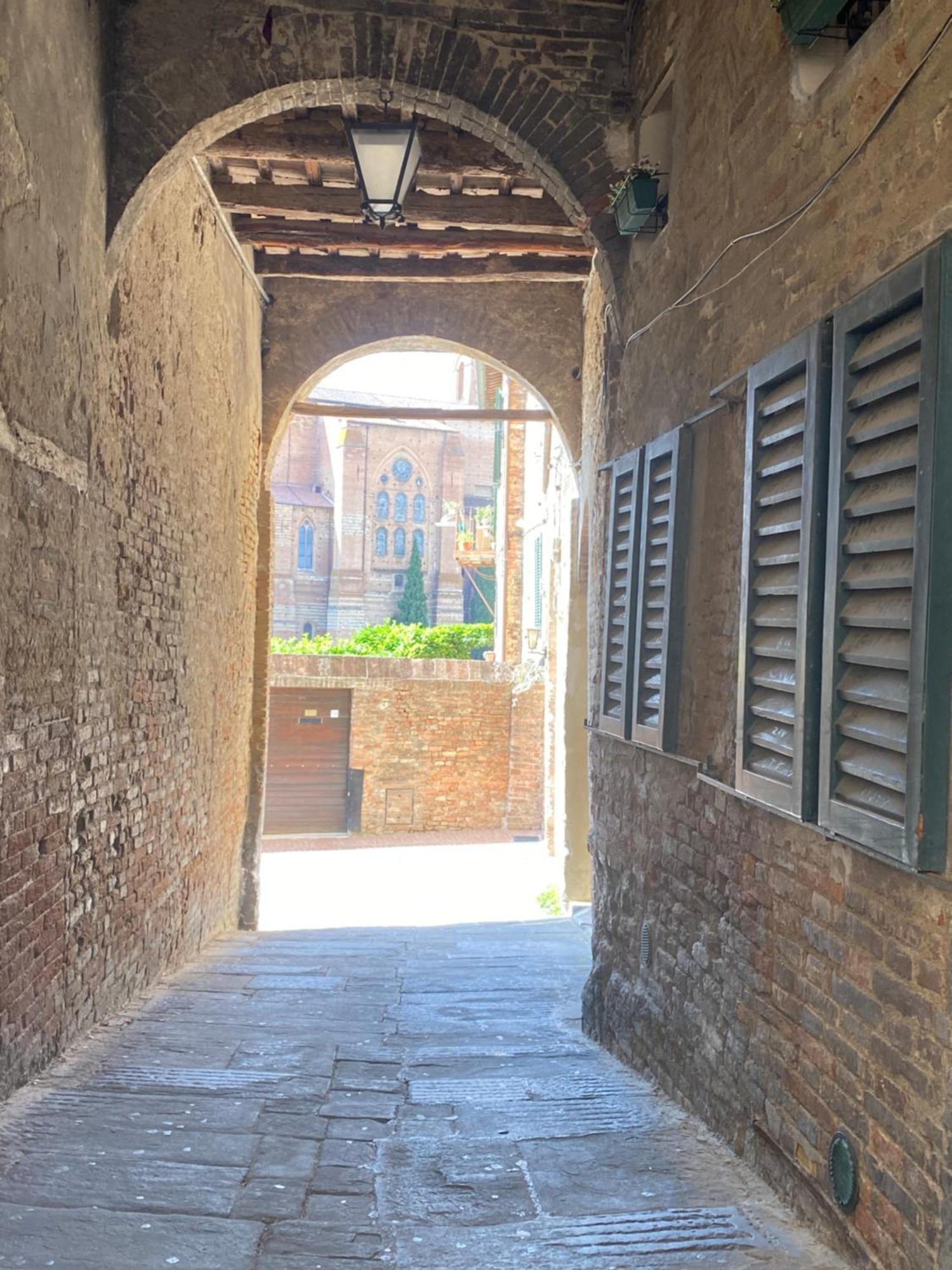 Loft Vicolo Di Vallepiatta 2 Min Piazza Del Campo Con Parcheggio Сієна Екстер'єр фото
